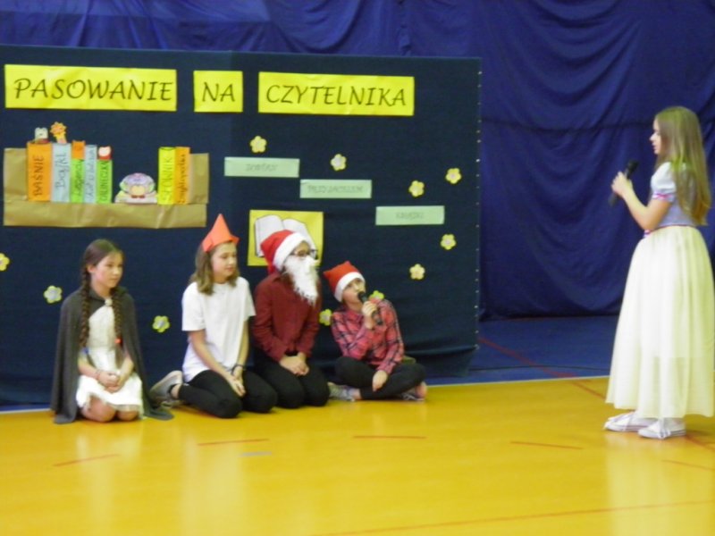 Pasowanie na czytelnika